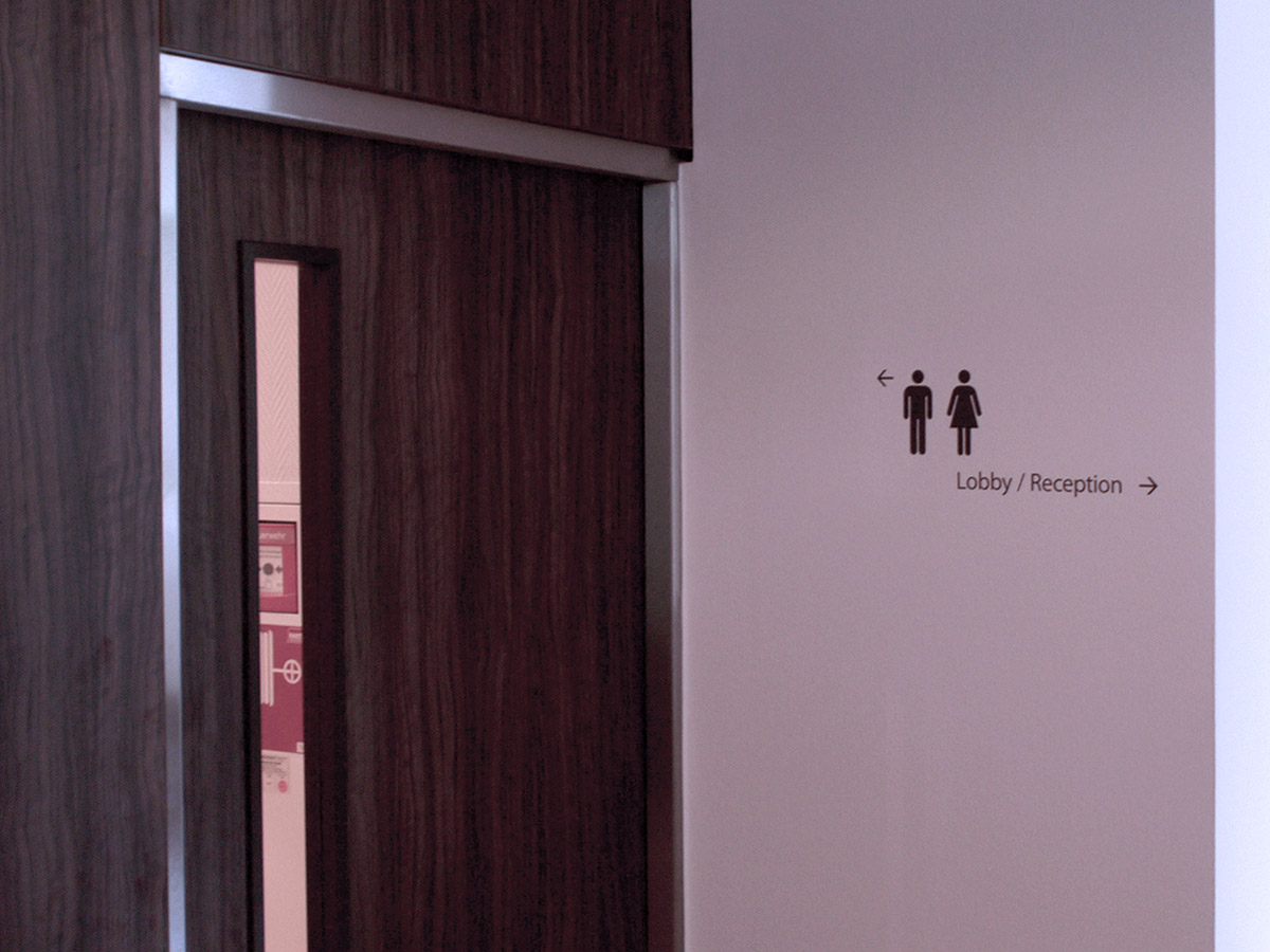 Hinweis zu den Toiletten