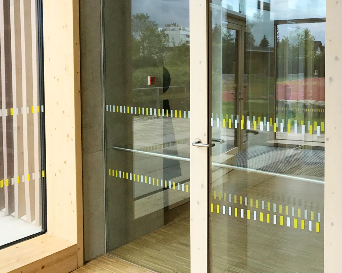 Auflaufschutz in der James-Krüss-Grundschule, Gilching